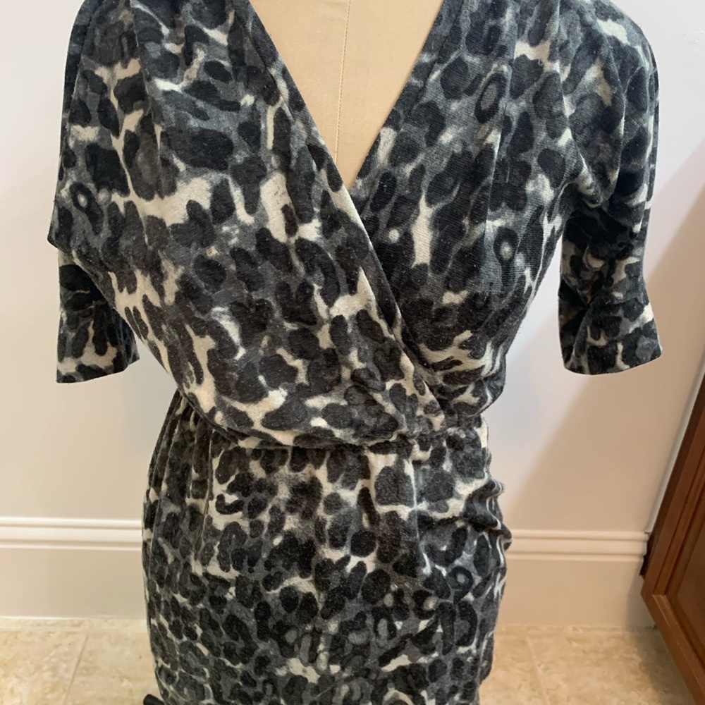 Leopard print sweater